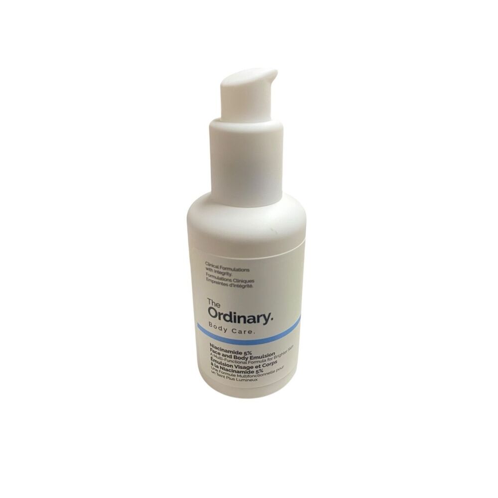The Ordinary Niacinamide 5% Face & Body Emulsion‎ 200mL Brightening Moisturizer